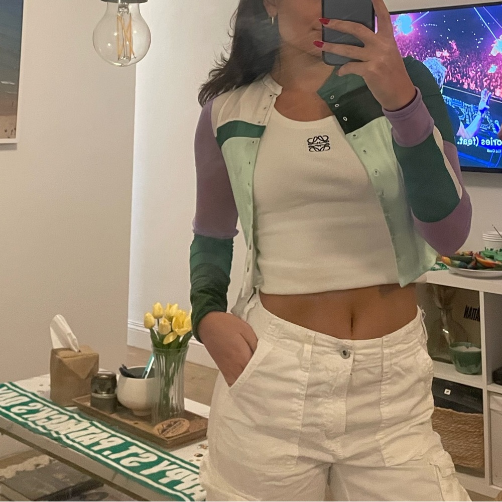 Danielle Guizio Long Sleeve Top - Picture 2 of 4
